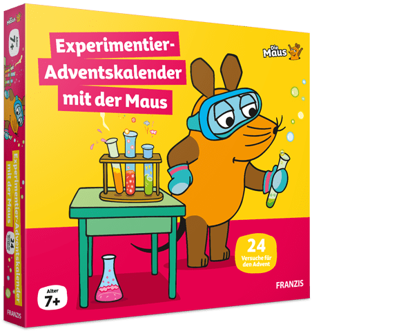 Experimentier-Adventskalender mit der Maus